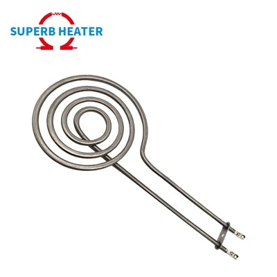 Τιμή εργοστασίου 120V 1400W Αναφλεγμένος ηλεκτρικός σωλήνας θέρμανσης Θέρμανση για φωτισμό ξυλάνθρακα