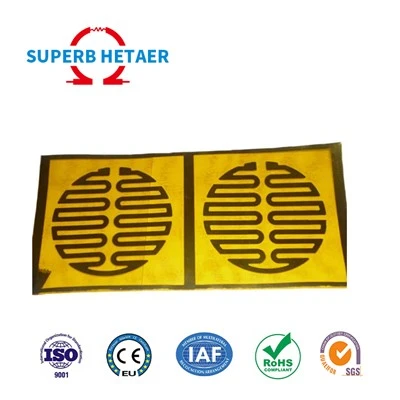 12v 24v 48v Ευέλικτη ηλεκτρική αλουμινόχαρτο Kapton Film Heater